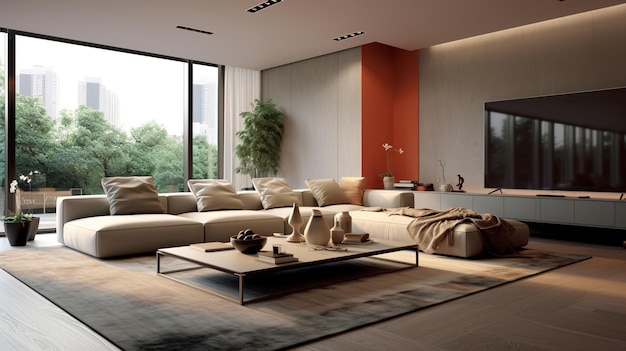 modern living room interior design