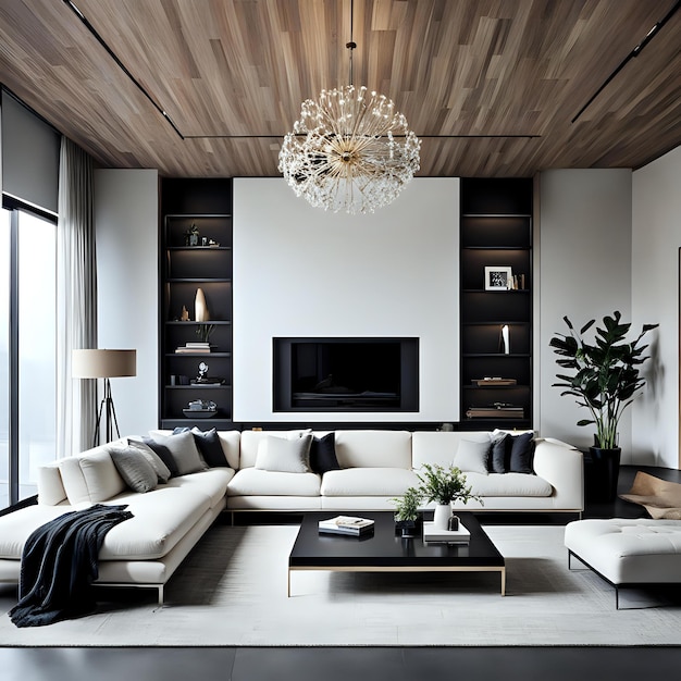 Modern Living Room Interior