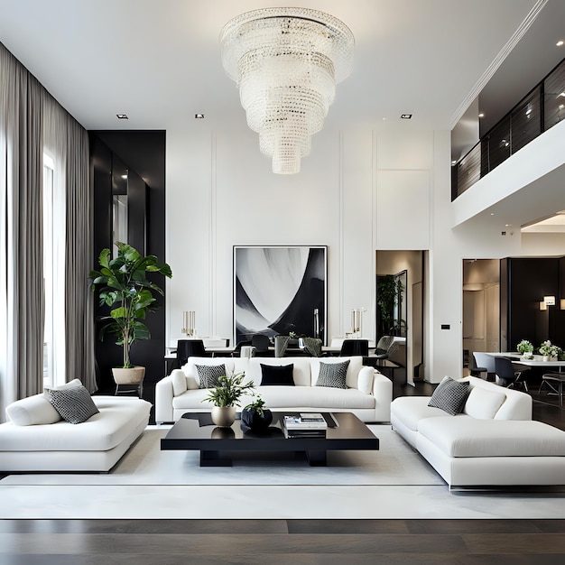 Modern Living Room Interior