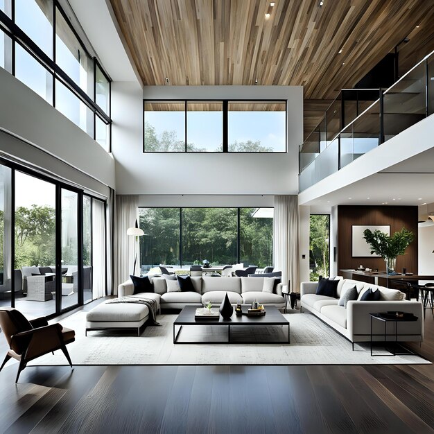 Modern Living Room Interior