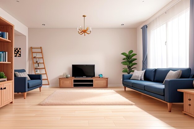 modern living room interior