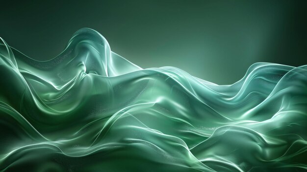 Modern and luxurious green background walpaper