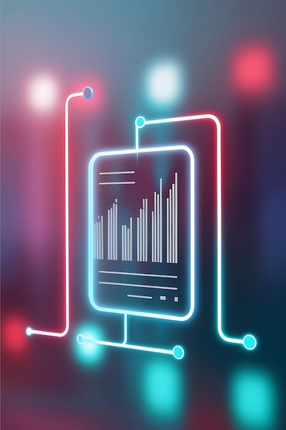 Modern Management and Data Visualization in a SciFi Business Landscape Powered by Digital Information Charts and Graphs