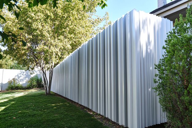 Modern Metal Fencing in Residential Areas