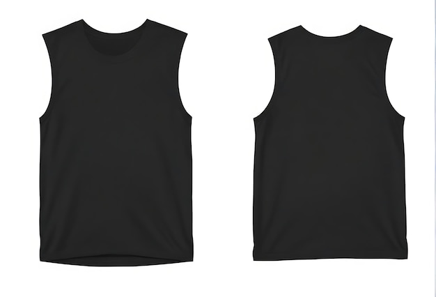 Modern Minimalism Black TShirt Template