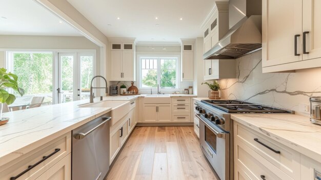 Modern Minimalist Kitchen Interior