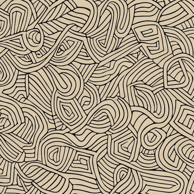 Modern Minimalist Line Art Pattern Aesthetic Lines Art