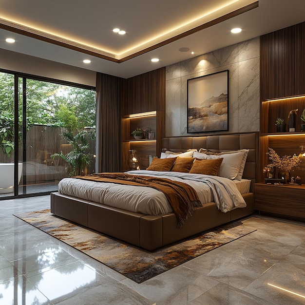 Modern Minimalist Master Bedroom Tranquil and Simple