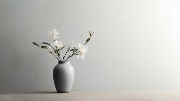 Modern and Minimalistic Posy in a Vase