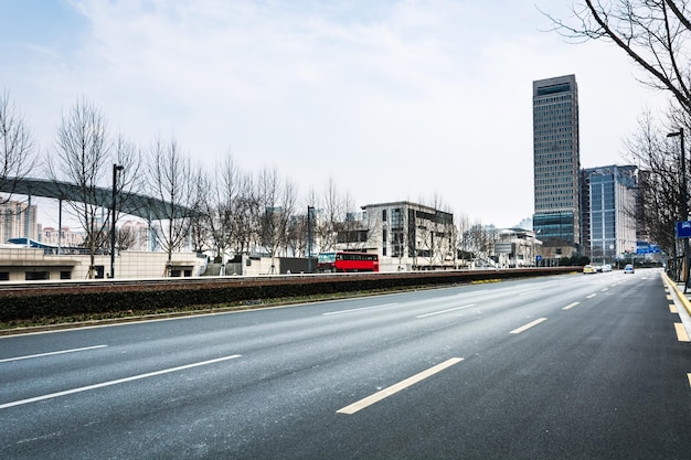 Modern office buildings in shanghai