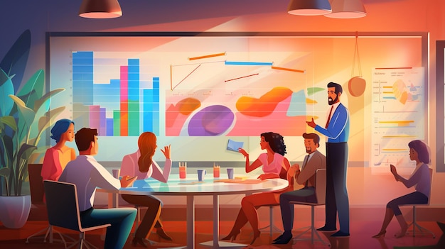 Modern_Office_Business_Meeting_Illustration