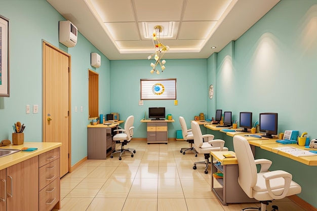 modern office interior