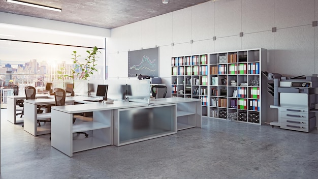 Modern office interior