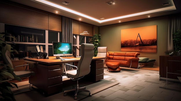 modern office interior