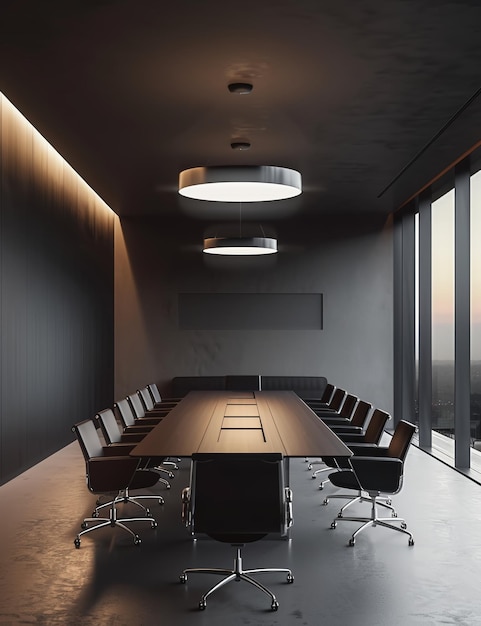 Modern Office Meeting Room Interior Design