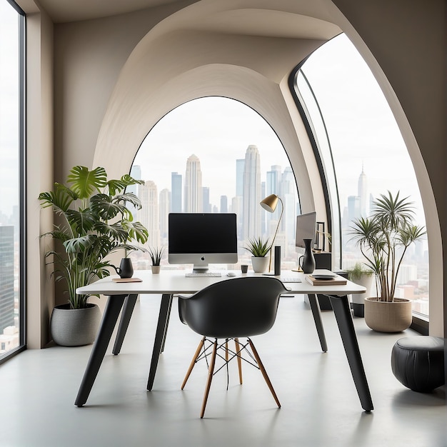 modern office or workspace