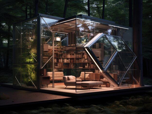 Modern pavilion design for contemplation