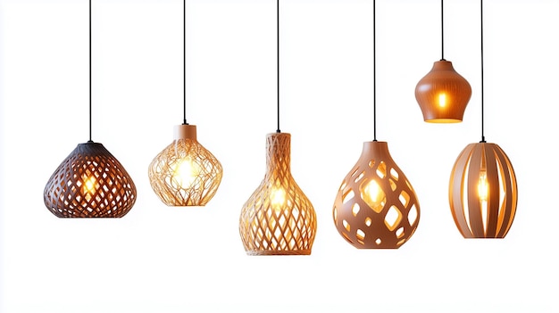 Photo modern pendant lights collection