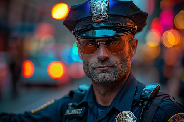 Photo modern police officers highresolution stock photography with a contemporary style