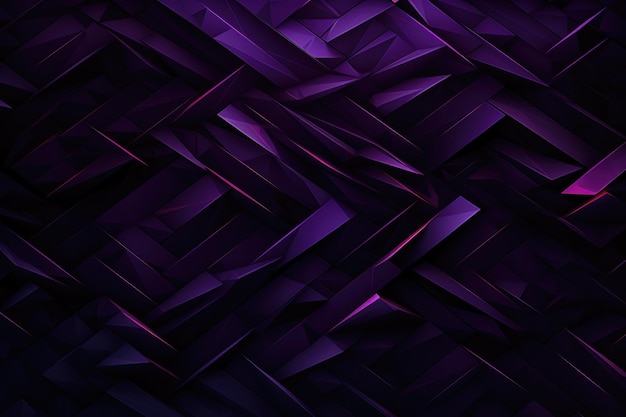 Modern Polygonal Background with Gradient from Black to Pink