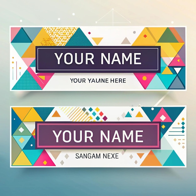 Modern Professional Banner Template Design