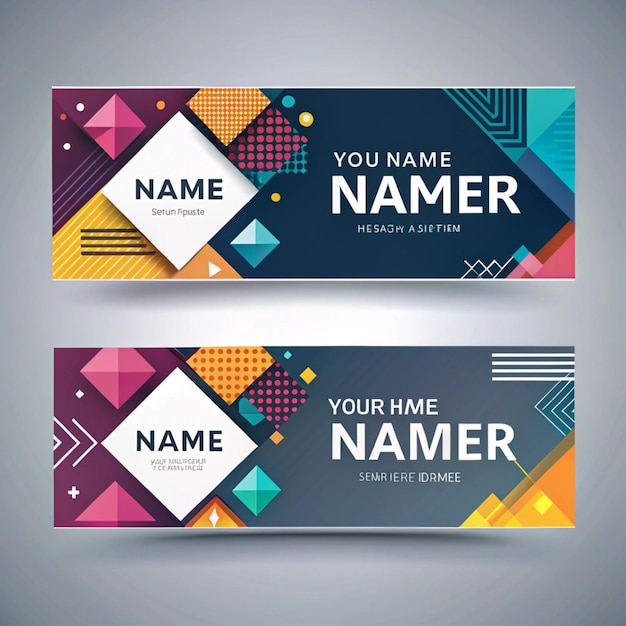 Modern Professional Banner Template Design