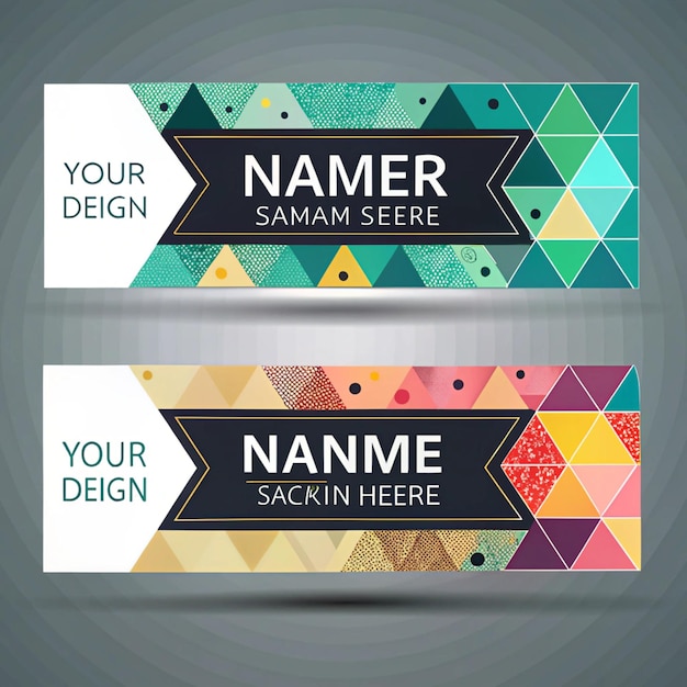 Modern Professional Banner Template Design