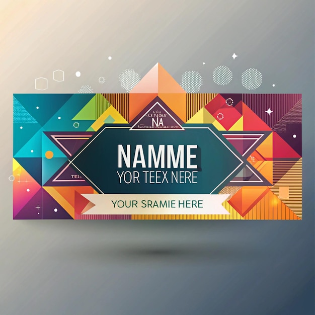 Modern Professional Banner Template Design