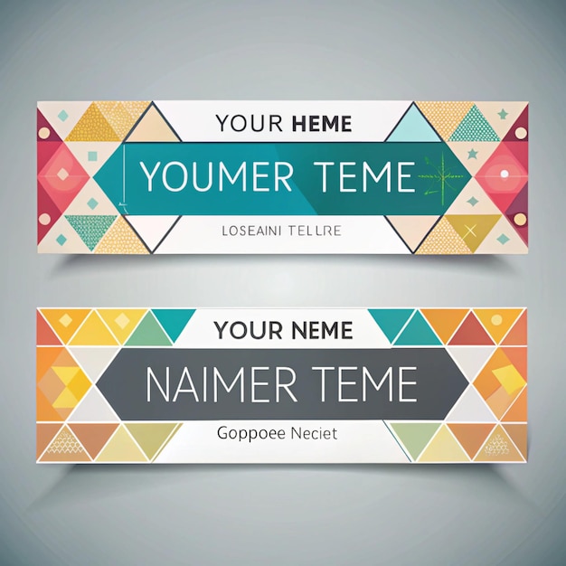 Modern Professional Banner Template Design