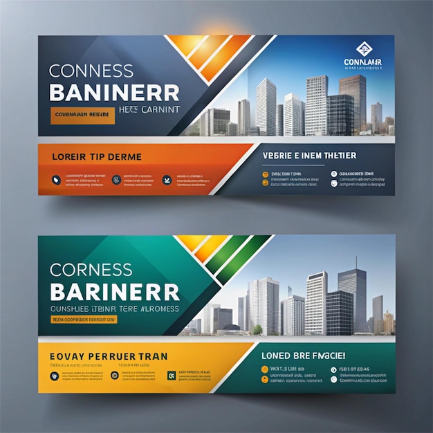 Modern Professional corporate Banner Template Design