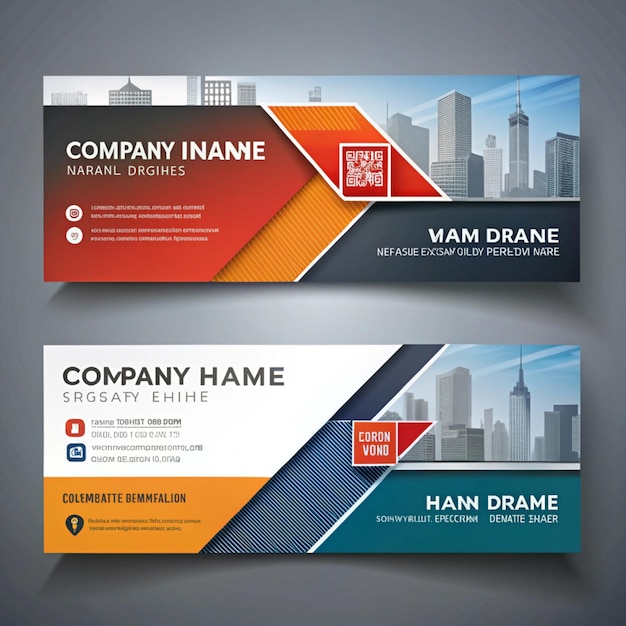 Modern Professional corporate Banner Template Design