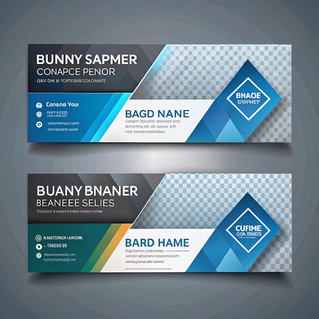 Modern Professional corporate Banner Template Design