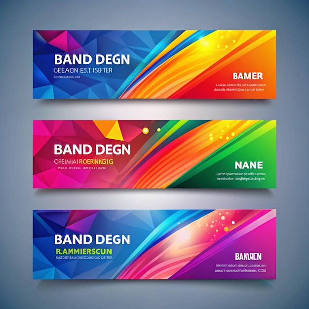 Modern Professional Creative Banner Template Design