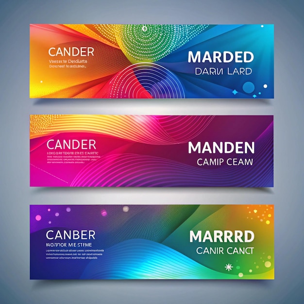 Modern Professional Creative Banner Template Design