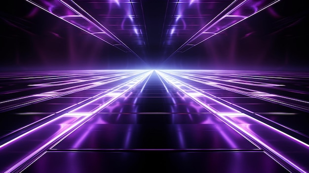 Modern purple color neon background design