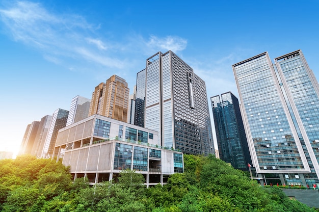 Modern skyscraper in Chongqing