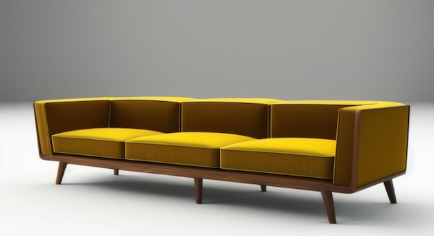 modern sofa design in confortable room