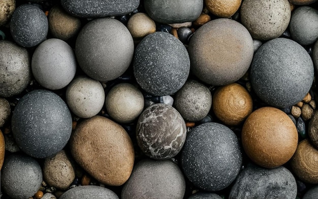 modern style close up round stone background