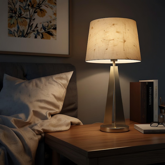 Photo modern table lamp 4k image