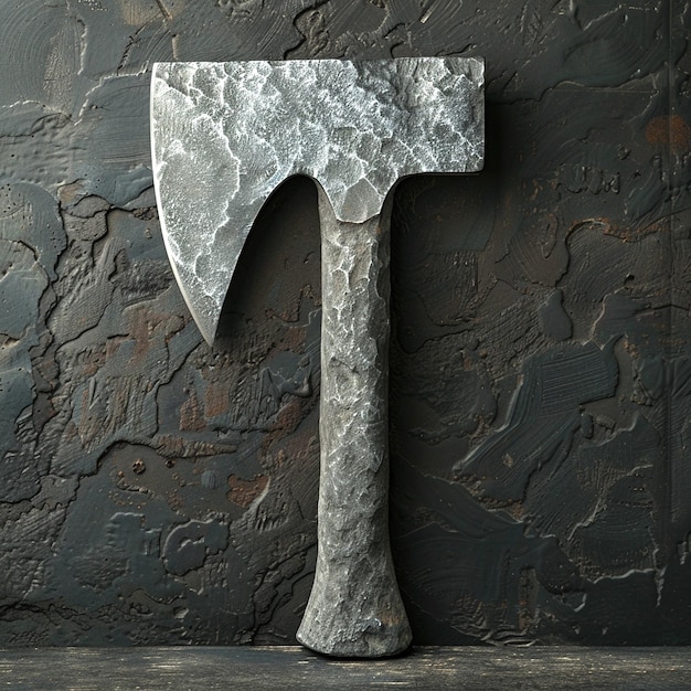 Photo a modern take on the ancient art of iron tools and weapons