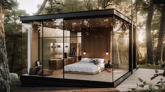 Modern tiny houses