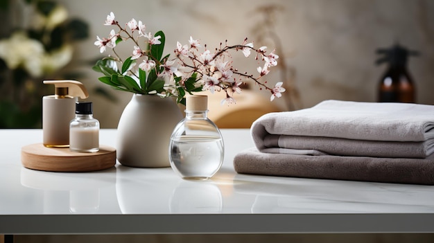 Modern toilet bowl in stylish bathroom interior