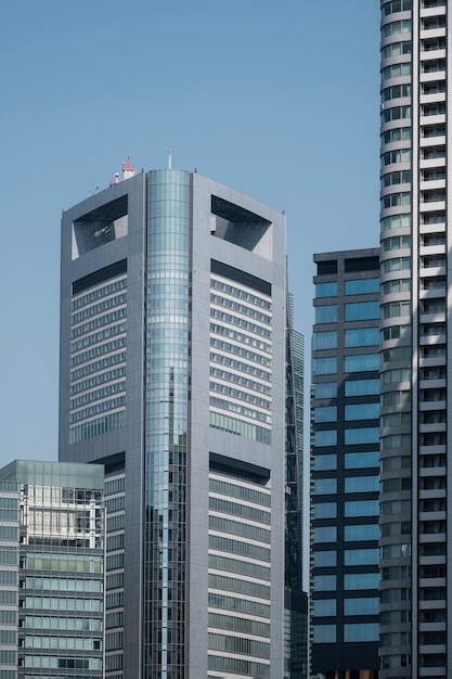 Modern tokyo street background