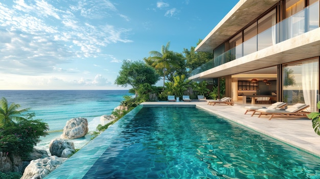 Modern Tropical Villa with Infinity Pool