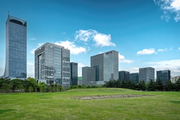 Modern Urban Architectural Landscape of Suzhou China