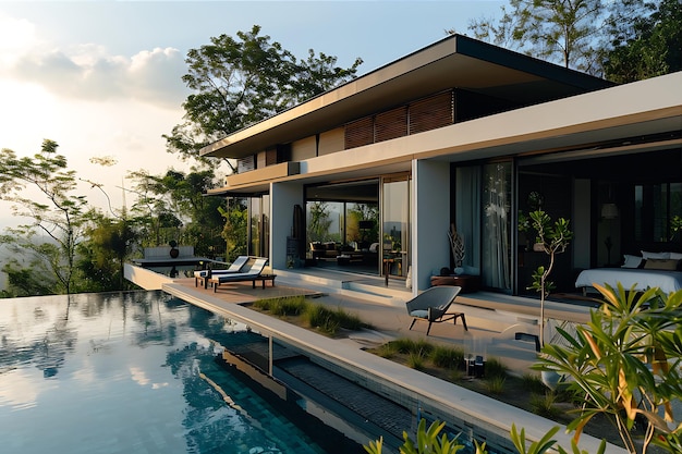 Modern Villa in Pak Ko Pa Styled with UHD Quality