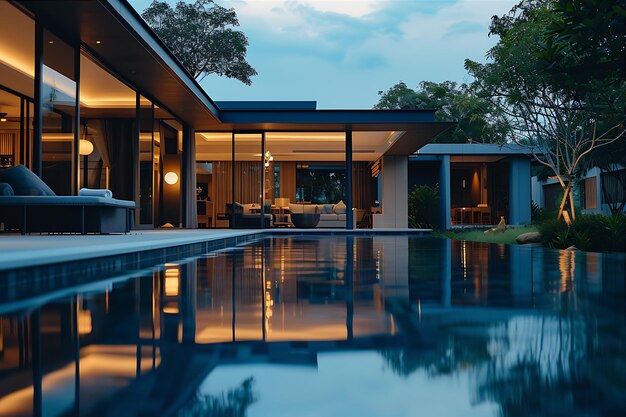 Modern Villa With A Swimming Pool