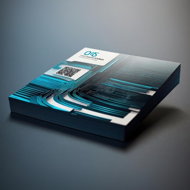 Photo modern virtual business card designs for professional networking