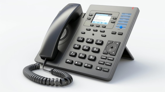 Modern VoIP phone with advanced features