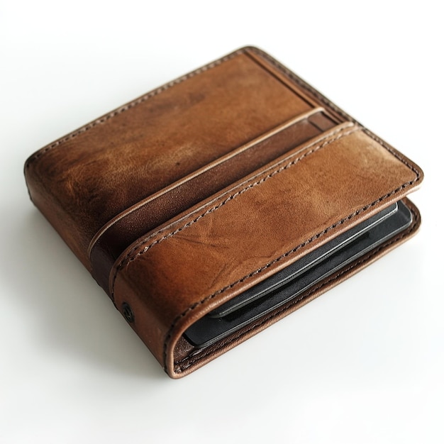 modern wallet white background